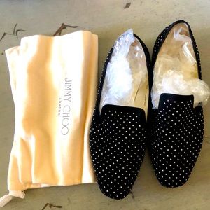 Jimmy choo loafers. Basically brand new.